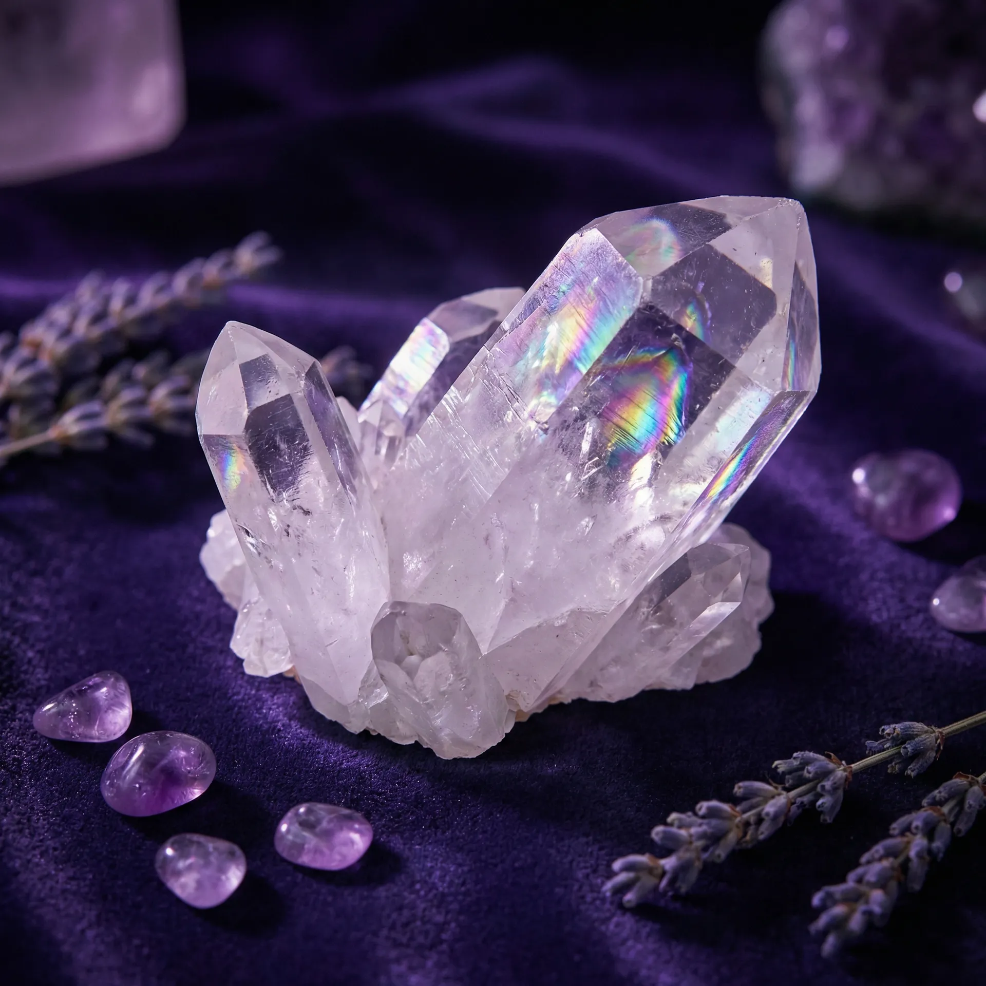 天然白水晶 - 活矿干燥剂 | 神秘学好物